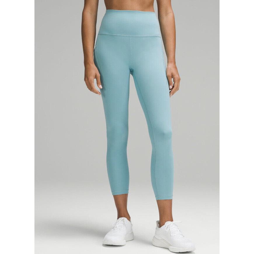 Lululemon Wunder Train High-rise Tight 25 Size 10 Tidal Teal Tdlt