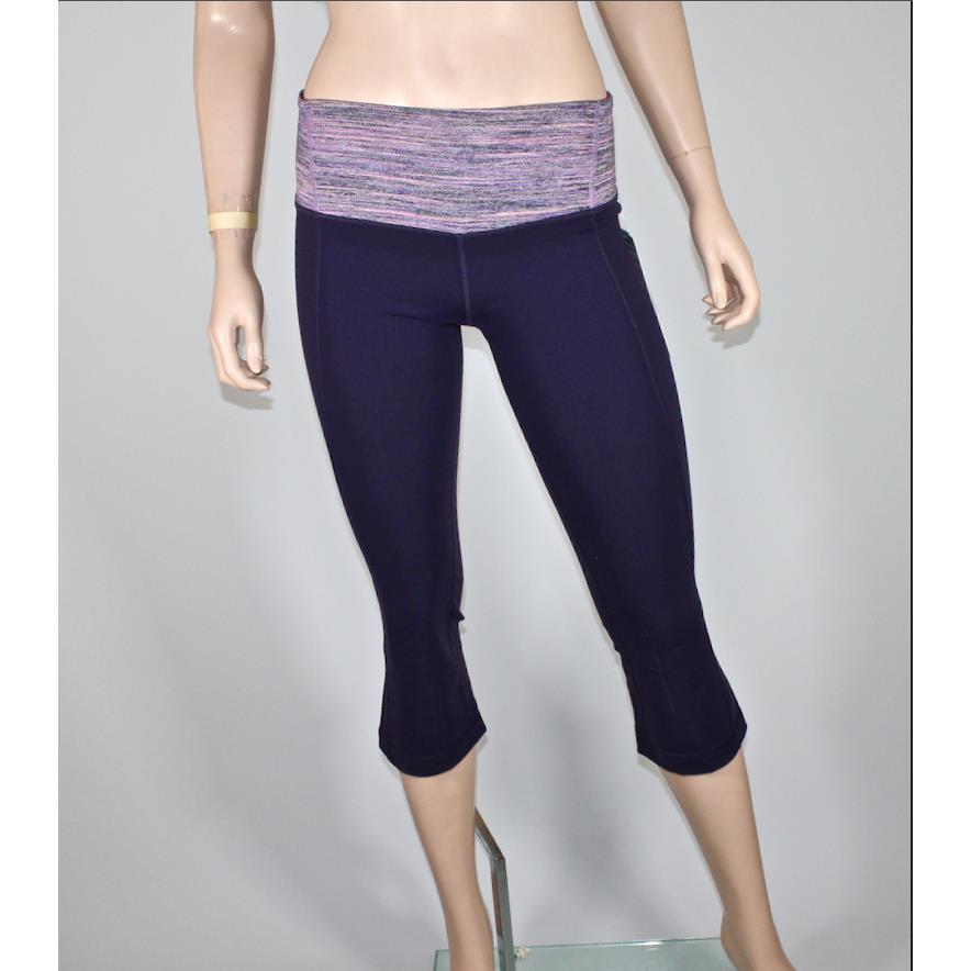 Lululemon Rare Gather Crow II Crop Full-on Luon Run-yoga-athletic 6