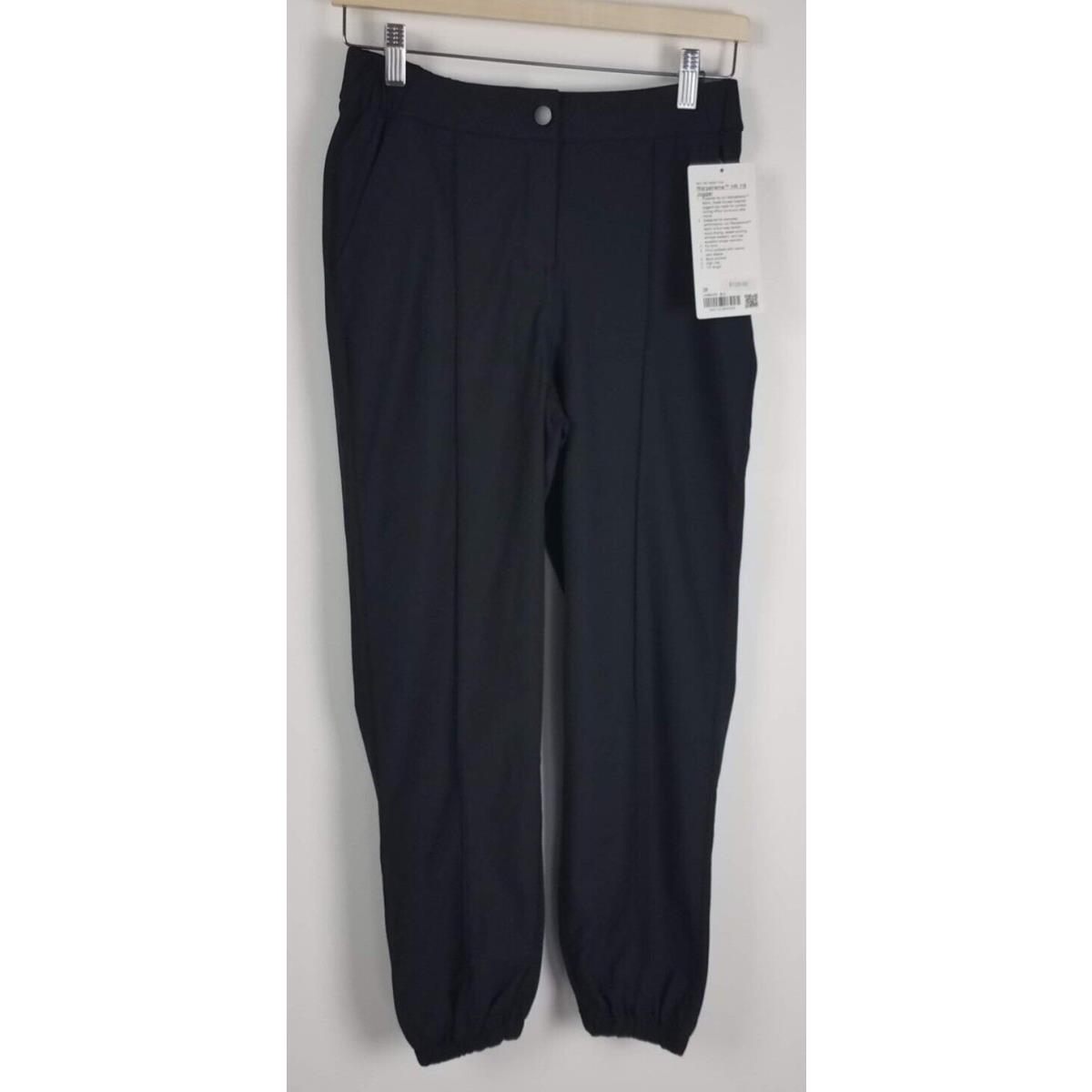 Lululemon Women`s Sz. 26 Black Warpstreme High Rise Jogger 7/8 Length