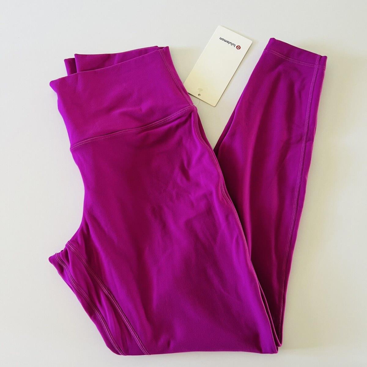 Lululemon Athletica Vivid Plum Align HR Pant 28 Leggings - US 12