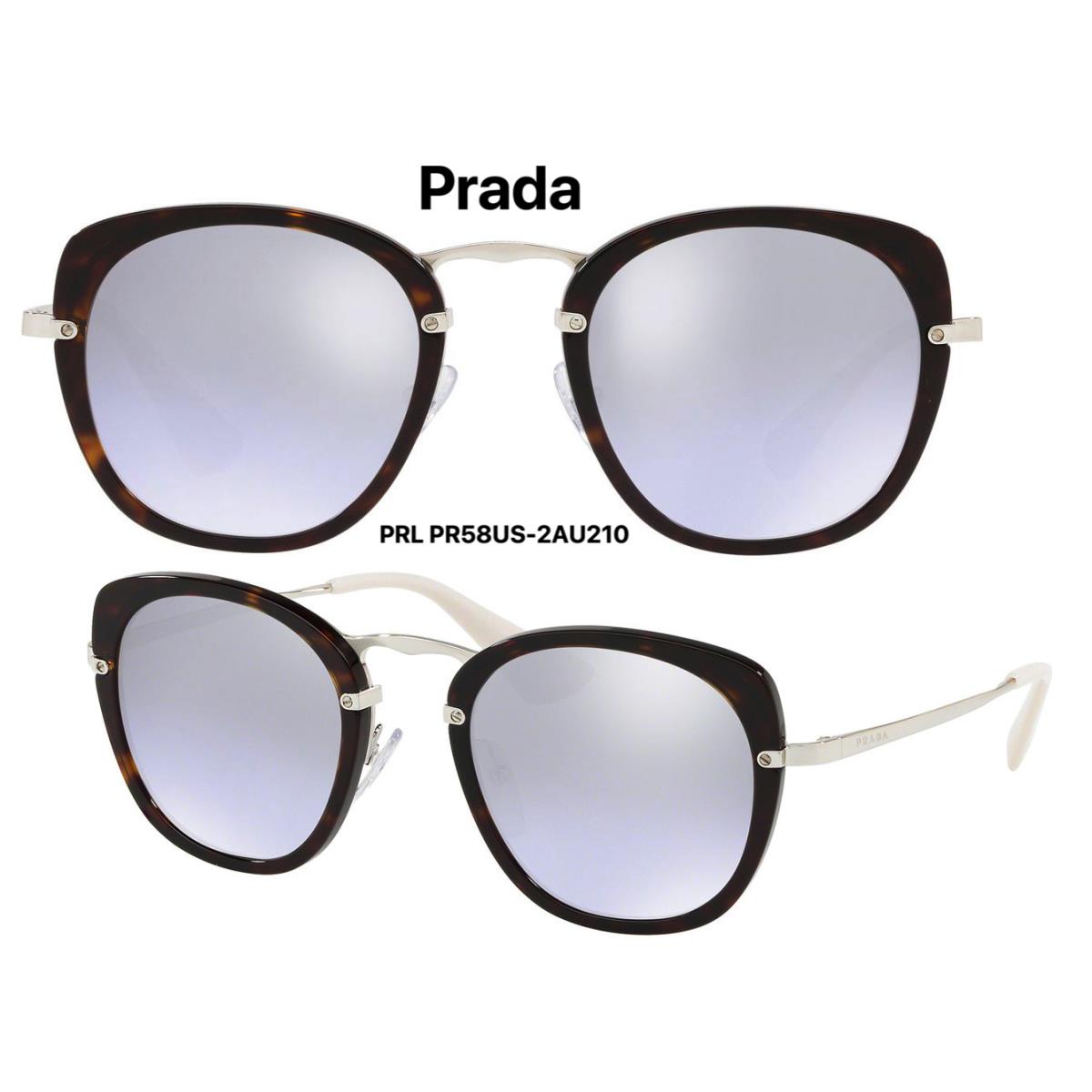 Prada PR58US 2AU210 Sunglasses Dark Havana Size 49mm