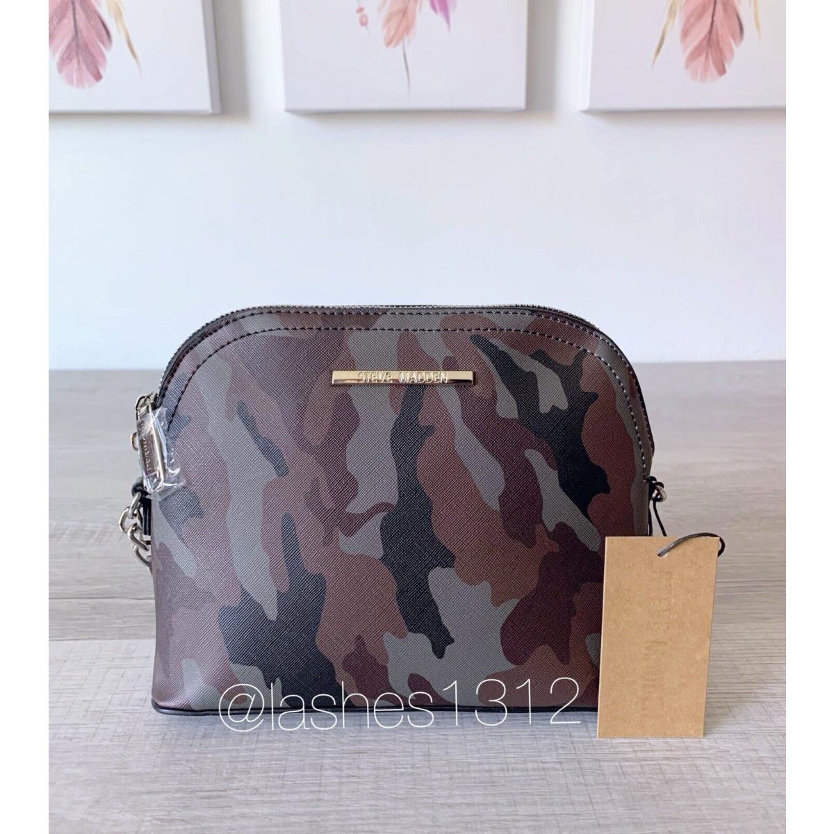 Steve Madden Purse Bmaggie Crossbody Bag - Camo Camouflage