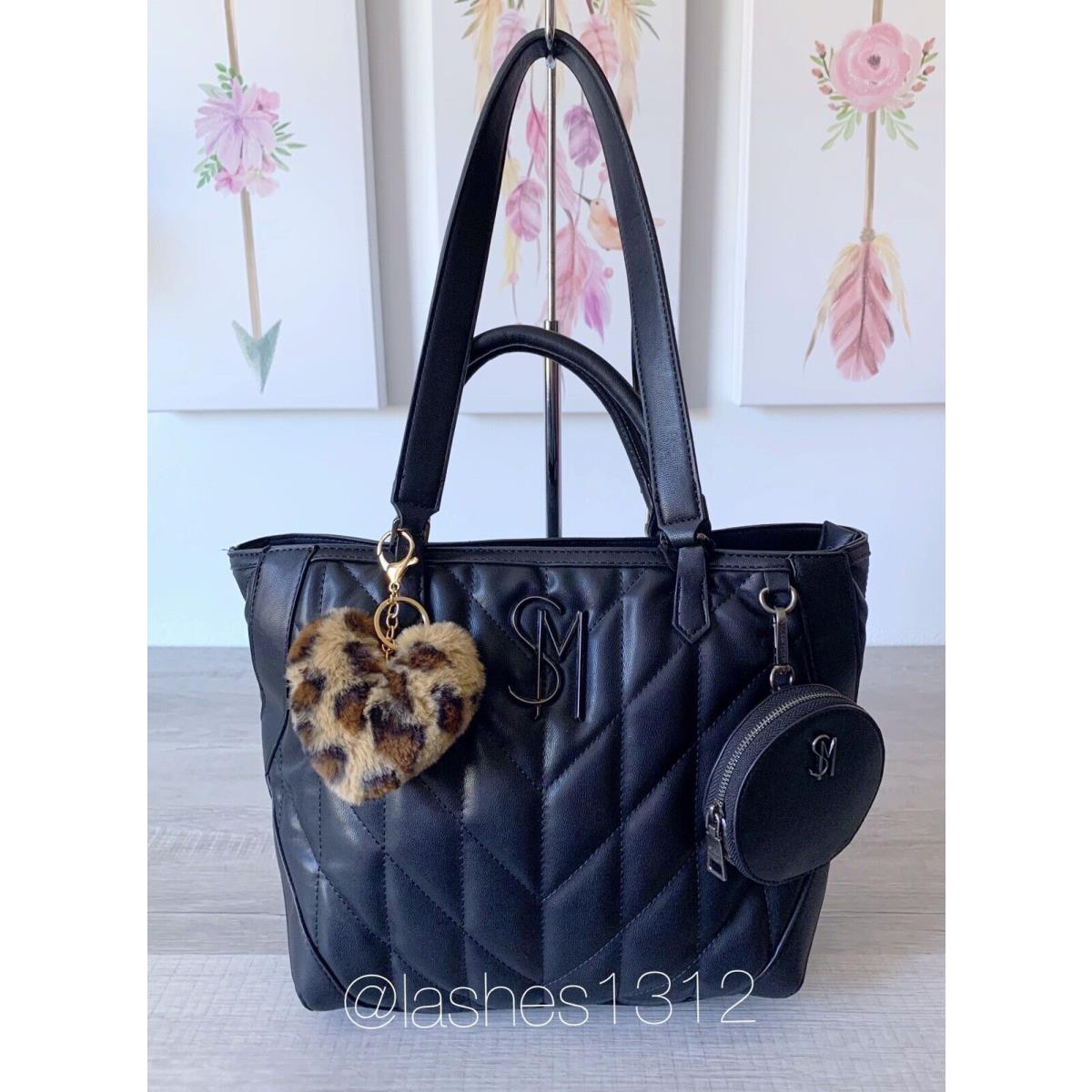 Steve Madden Bag Bliliana Quilted Tote - Black