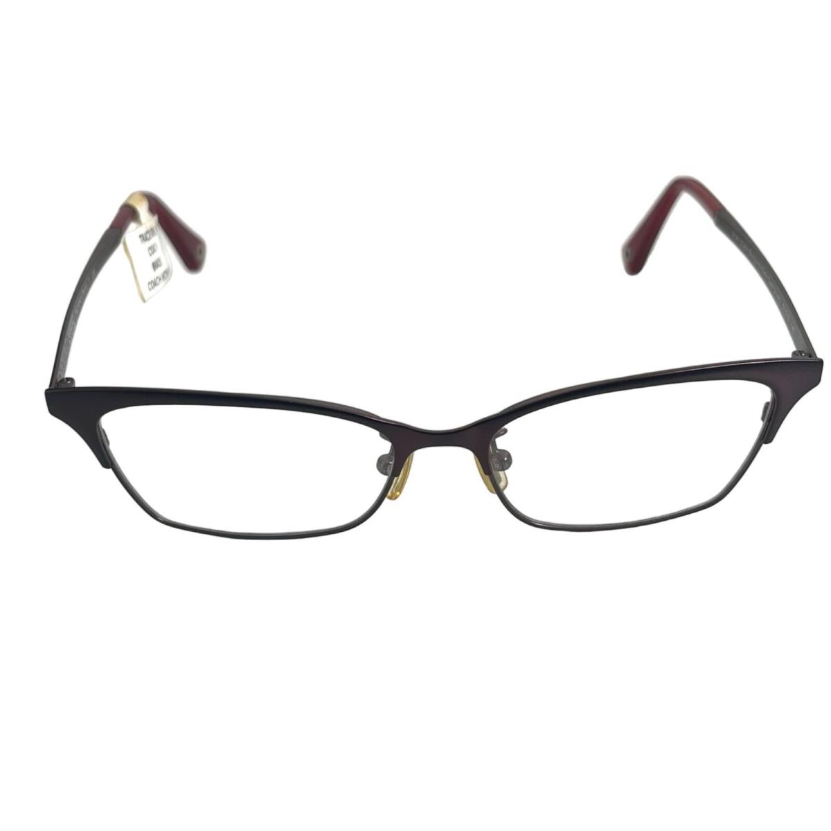 Coach Womens Eyeglass Frames Black Dark Brown HC5041 9141 Size 51-15-140