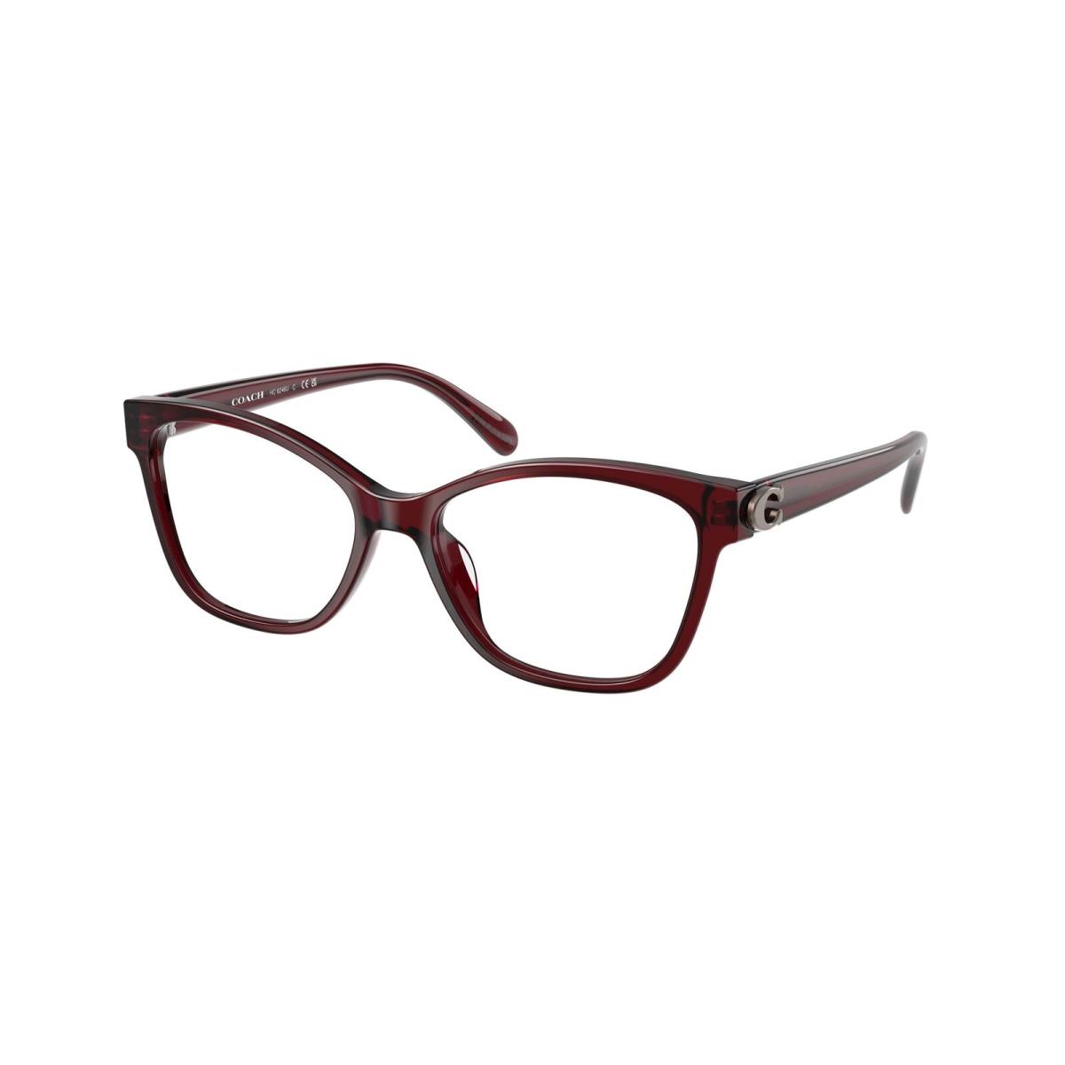 Coach 6246U Eyeglasses 5393 Red