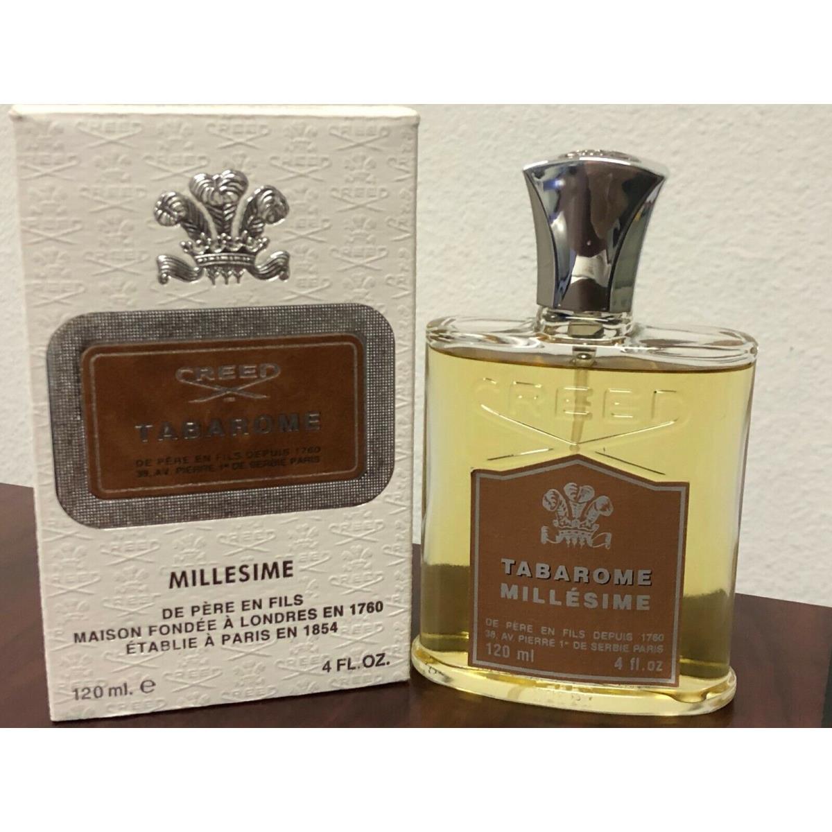 2004 Creed Tabarome Millesime 4.0 FL oz Defected Spray Batch 02L04