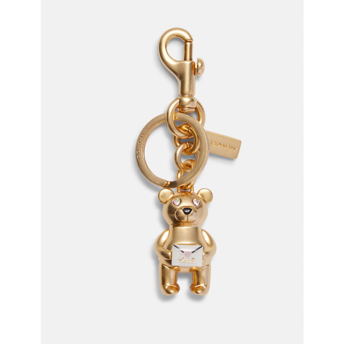 Coach Valentine`s Day Bear Bag Charm