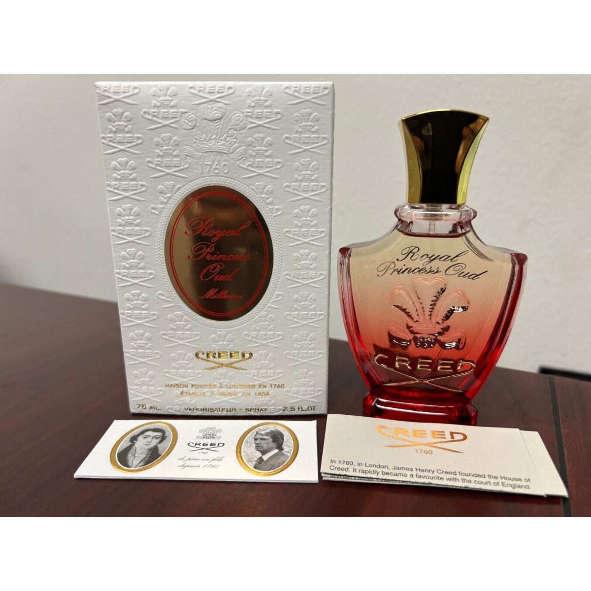 2015 Creed Royal Princess Oud 2.5 oz / 75 ML Millesime Spray Batch CM6415S01