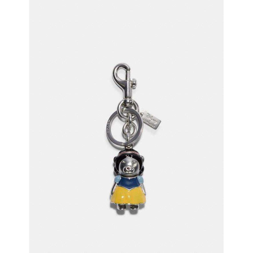 Disney X Coach Snow White Bear Bag Charm Designer Bag Charm Limited Edition