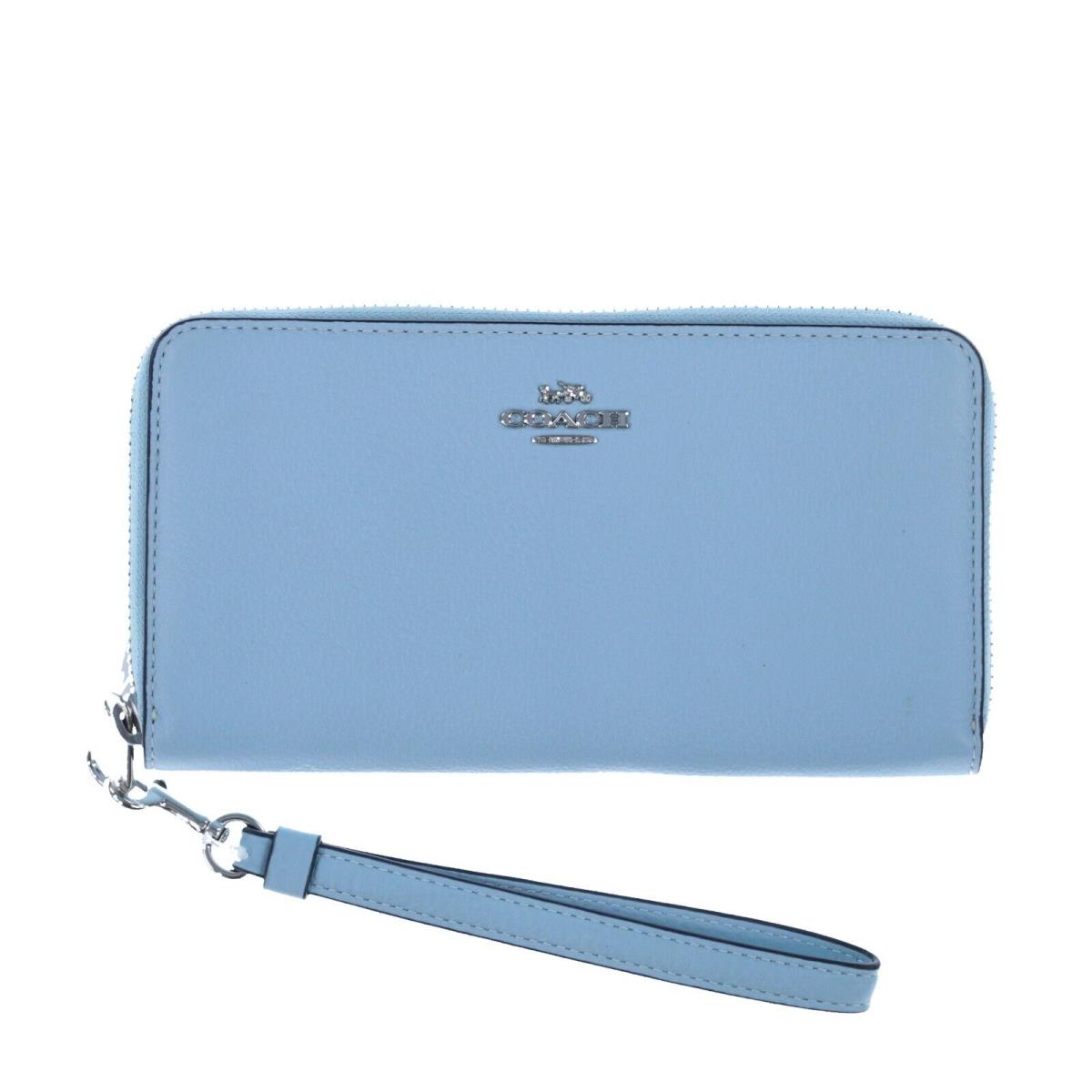 Coach Women`s Long Zip Around Wallet Credit Card Holder Case Wristlet Clutch