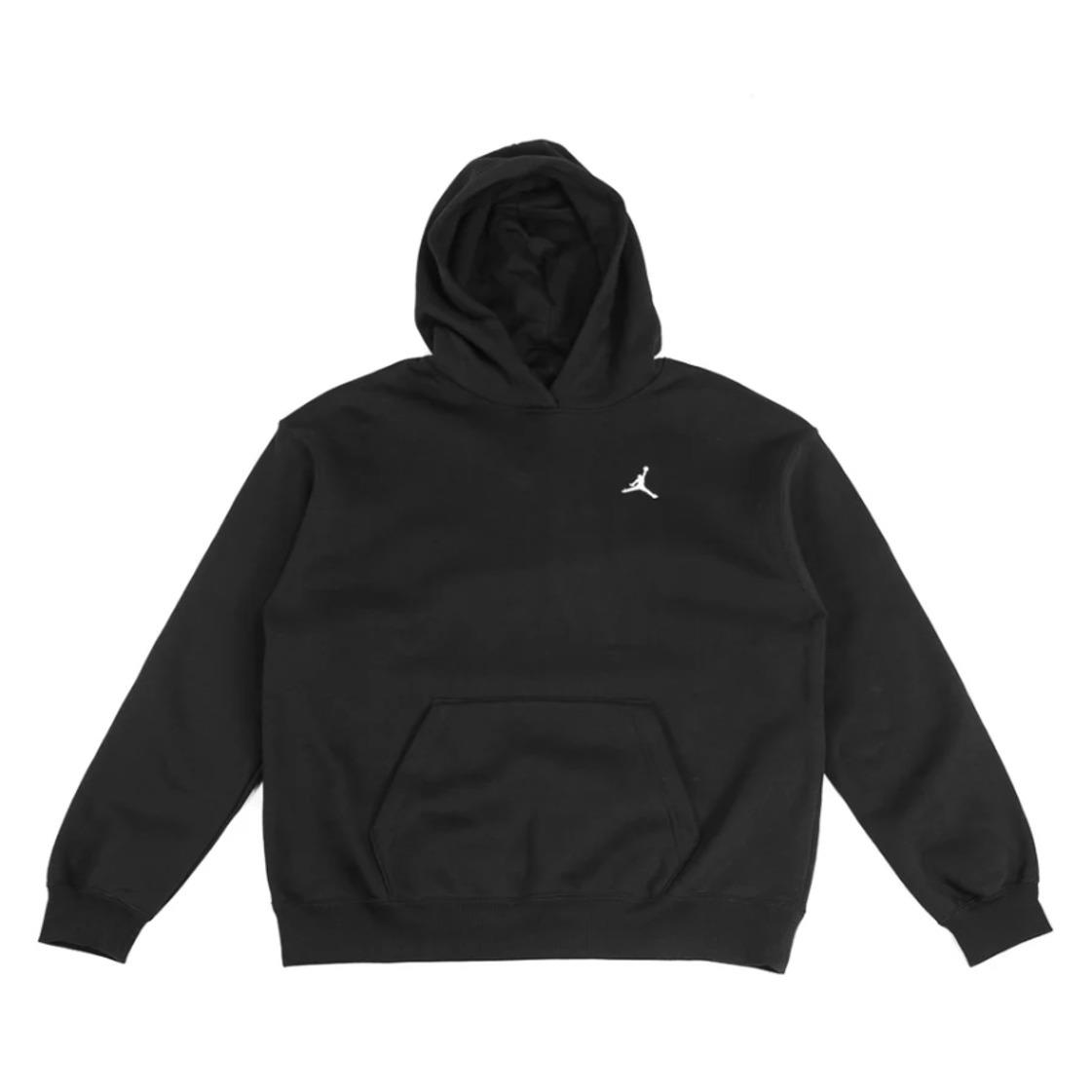 Nike Women`s Air Jordan Brooklyn Fleece Pullover Hoodie Black FV7071-010 i