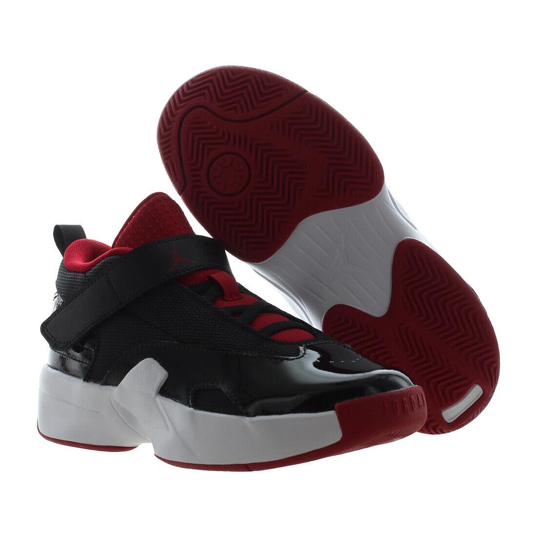 Nike Jordan Max Aura 6 PS Boys Shoes - Black/Gym Red/White, Main: Black