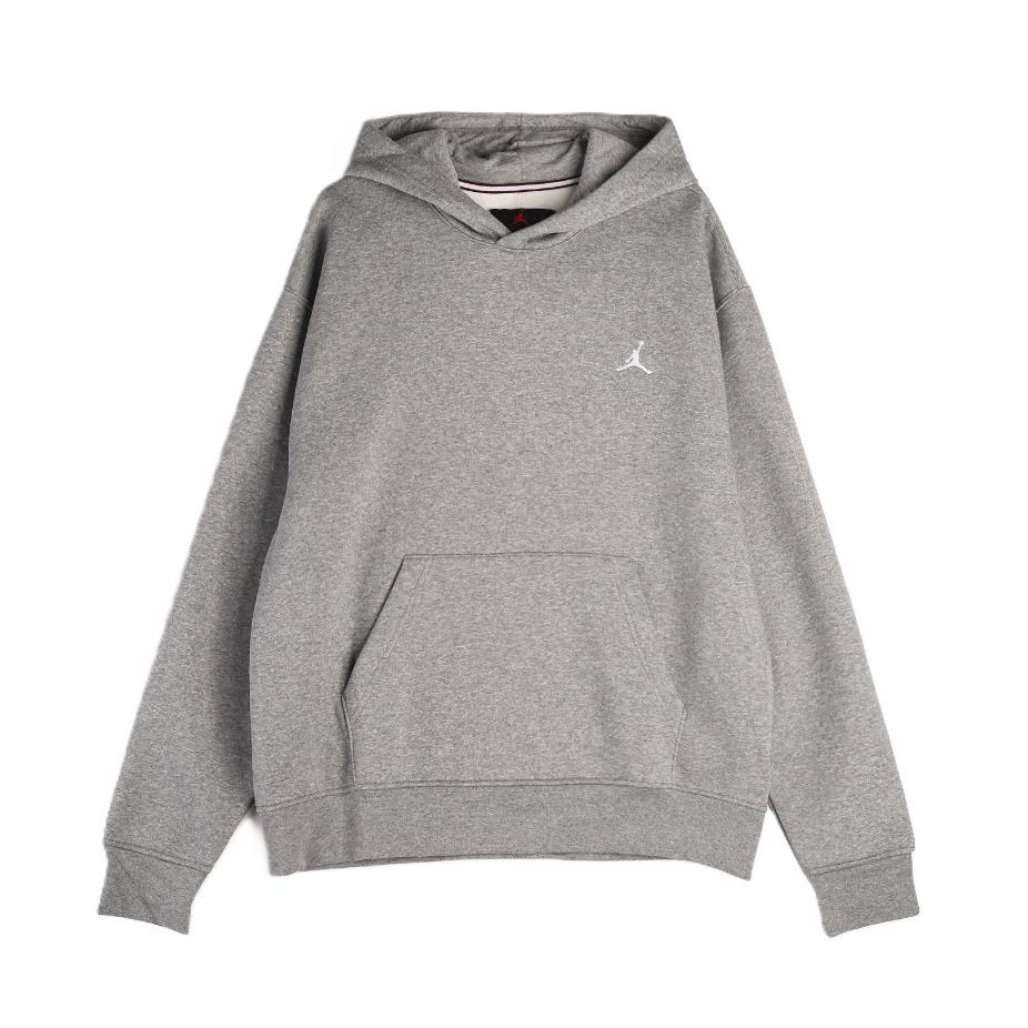 Nike Men`s Air Jordan Brooklyn Fleece Pullover Hoodie Gray FV7281-091 i