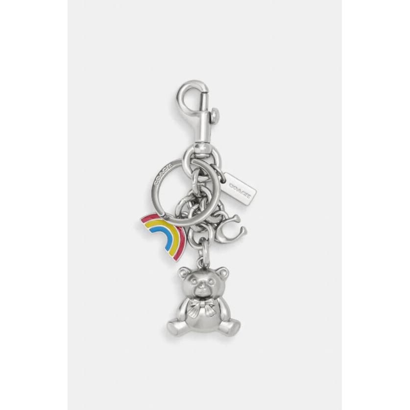 Coach Rainbow Bear Cluster Bag Charm