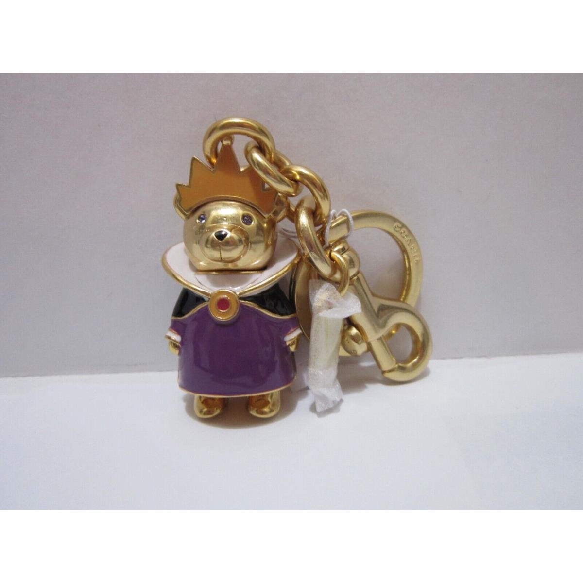 Coach X Disney Evil Queen Bear Bag Charm Key Ring