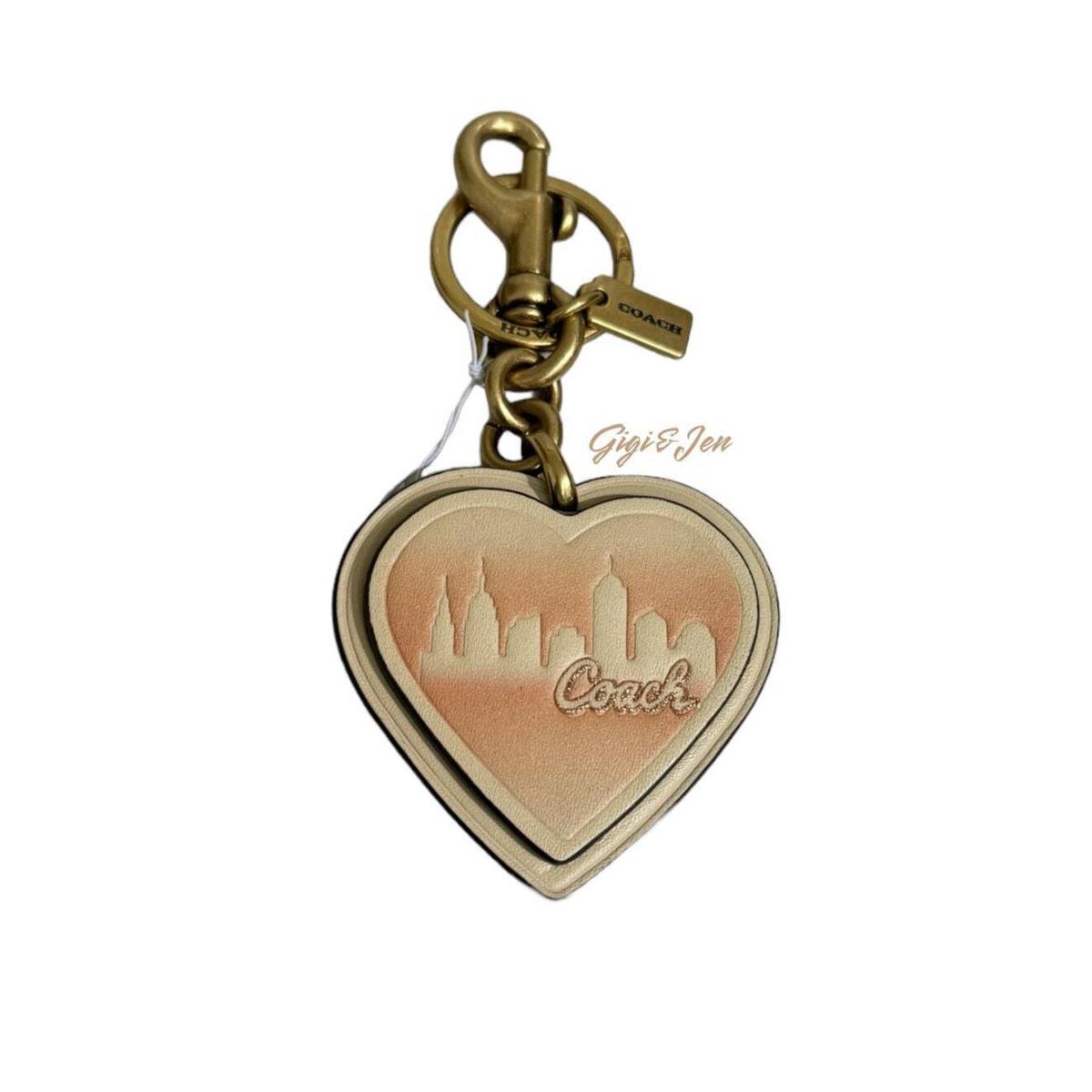 Coach Jennifer Lopez Heart Bag Charm Keycha