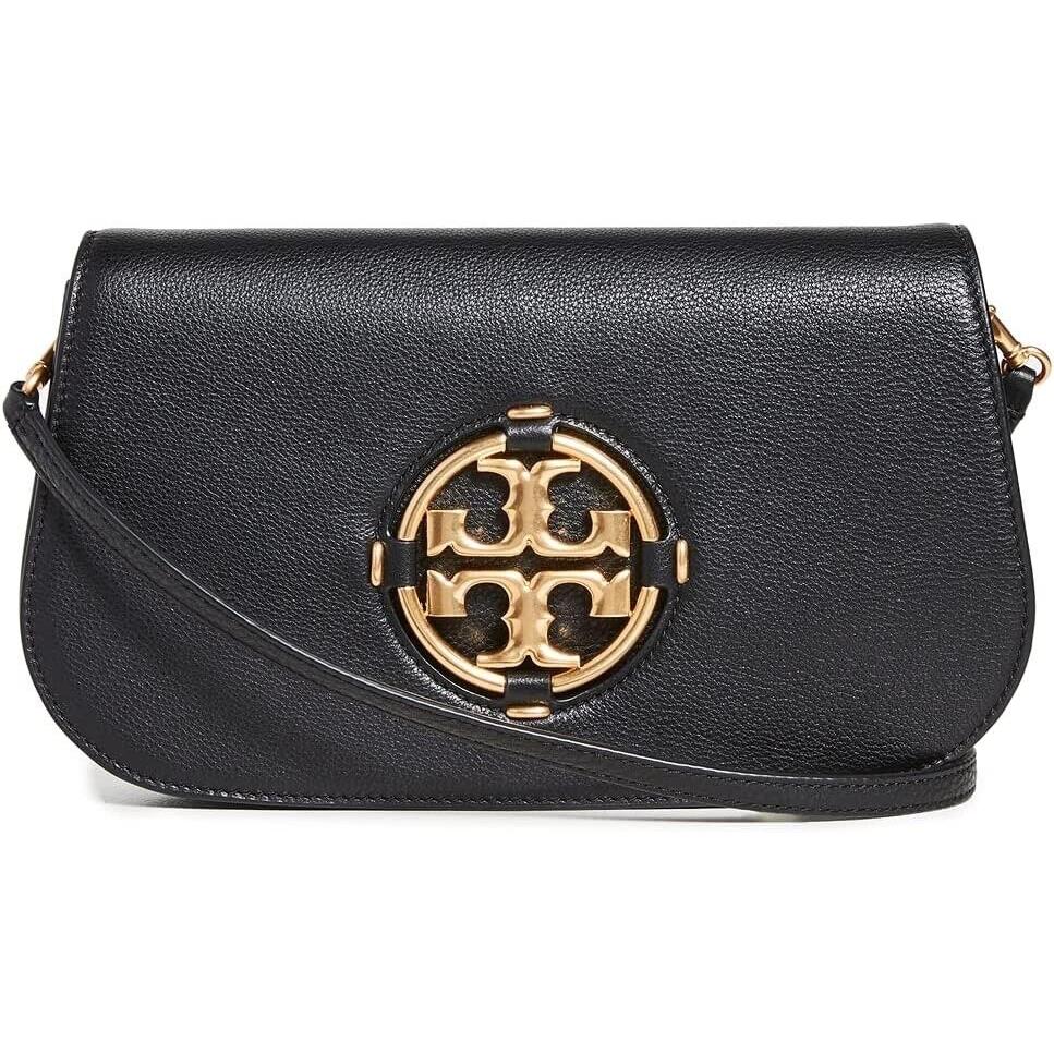 Tory Burch Miller Small Convertible Shoulder Bag Black