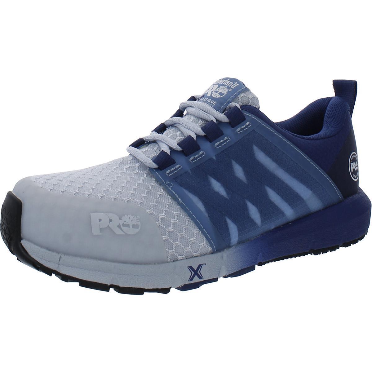 Timberland Womens Radius Mesh Lace Up Work Safety Shoes Sneakers Bhfo 7251 - Blue/Grey