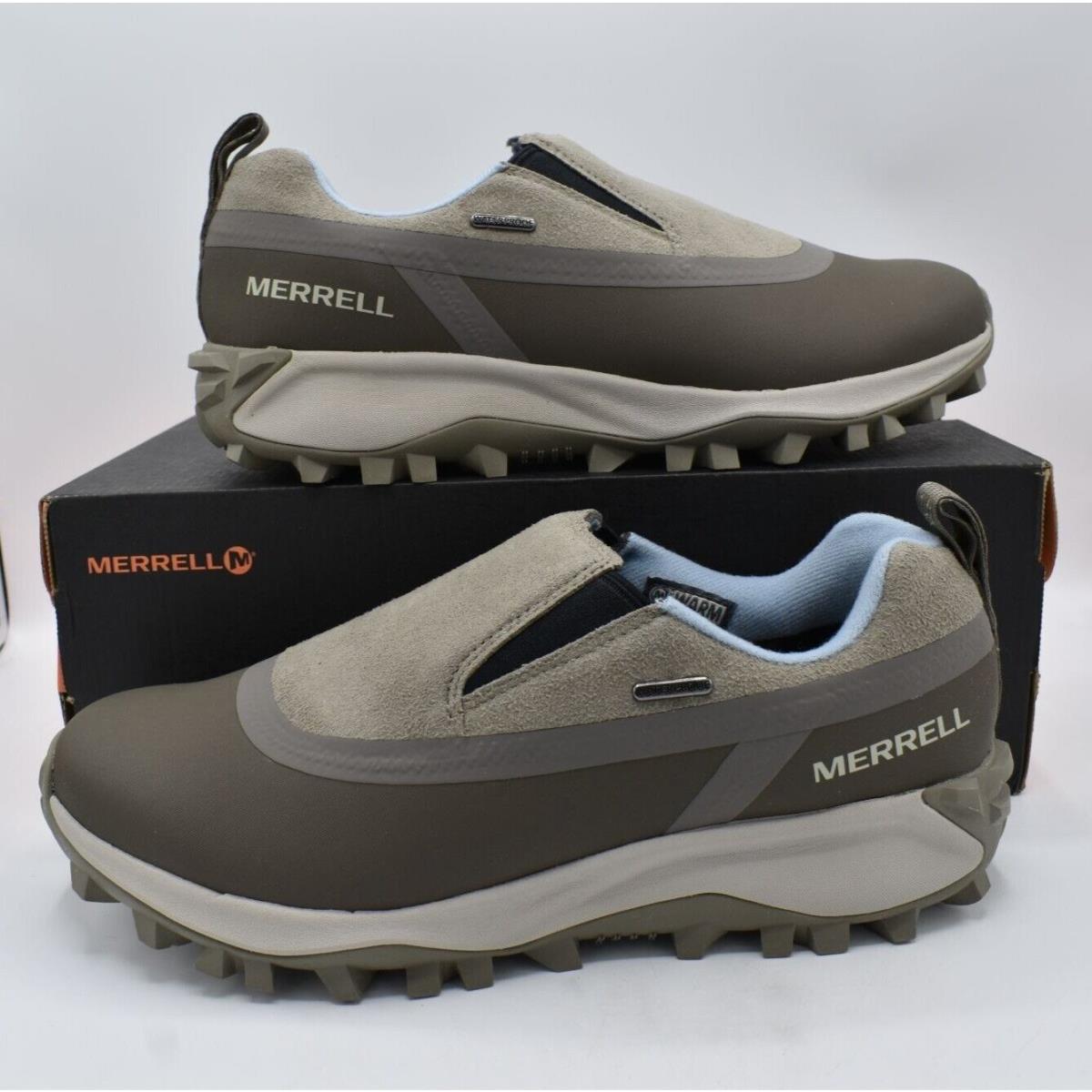 Merrell Womens Size 11 Thermo Snowdrift Moc Waterproof Leather Insulated Shoes