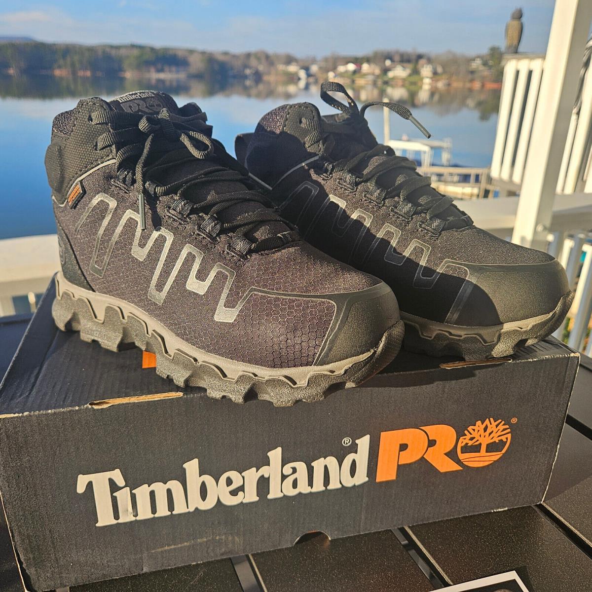 Timberland Pro Men`s Powertrain Sport Alloy Toe Work Sneaker TB 5M