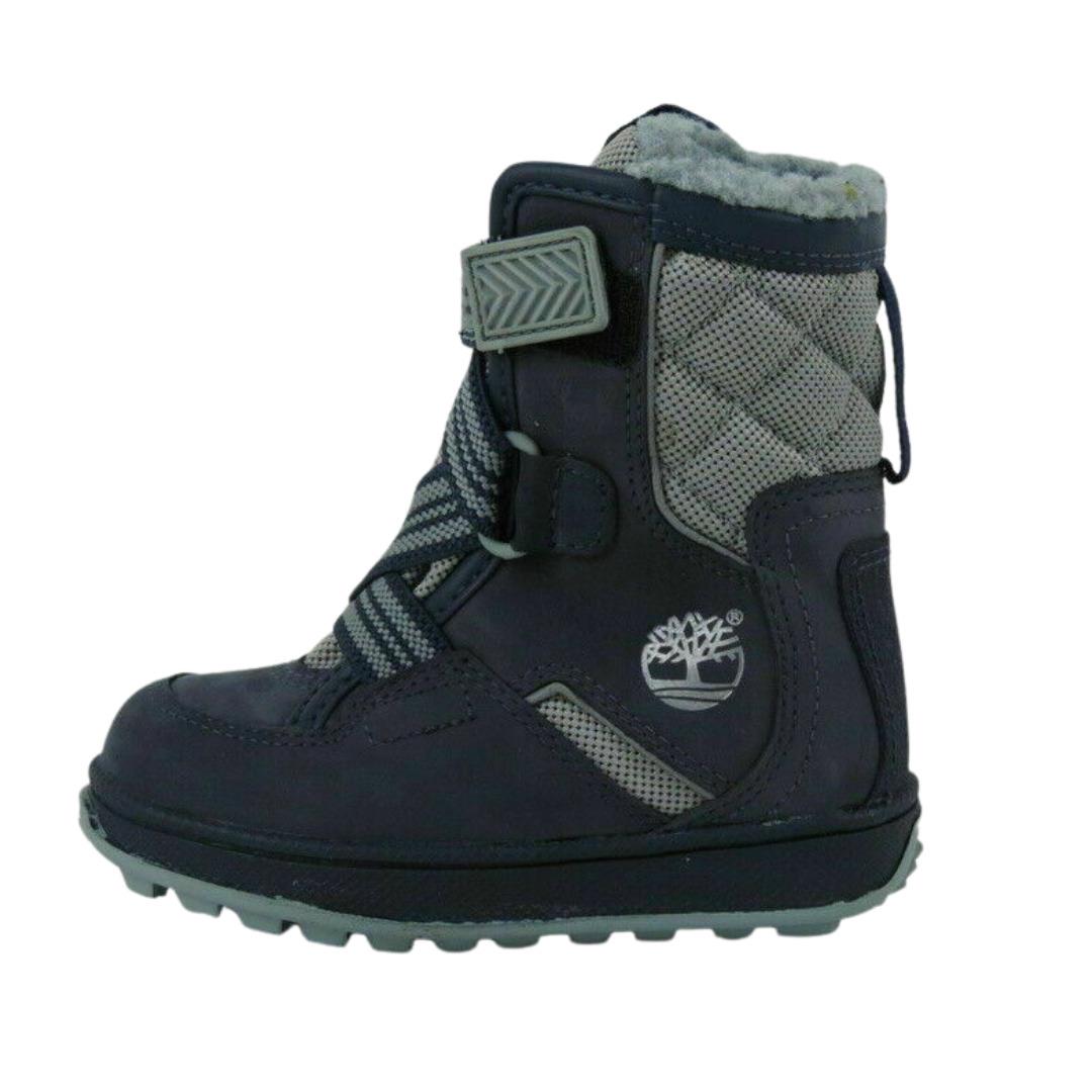 Timberland Toddler`s Snows Tomper Extreme Boots 36846 Shoes Blue Leather Sz 4C