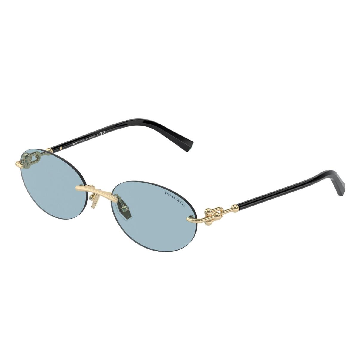 Tiffany 3104D Sunglasses 602180 Gold