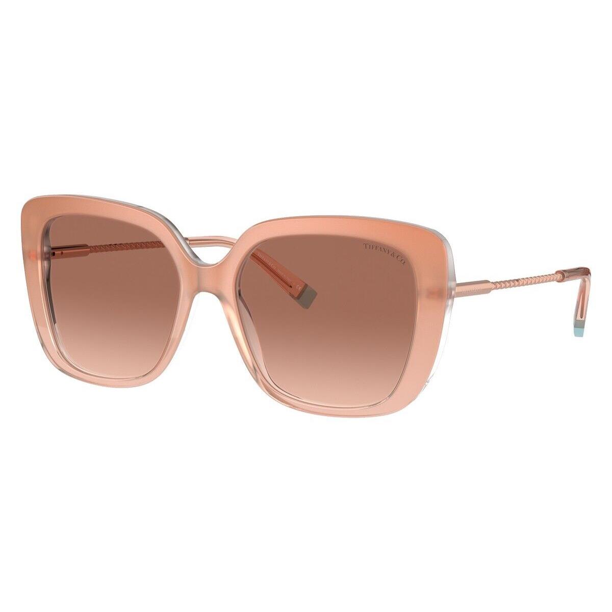 Tiffany TF4177 833413 Milky Pink Gradient W/ Pink 55MM Sunglasses