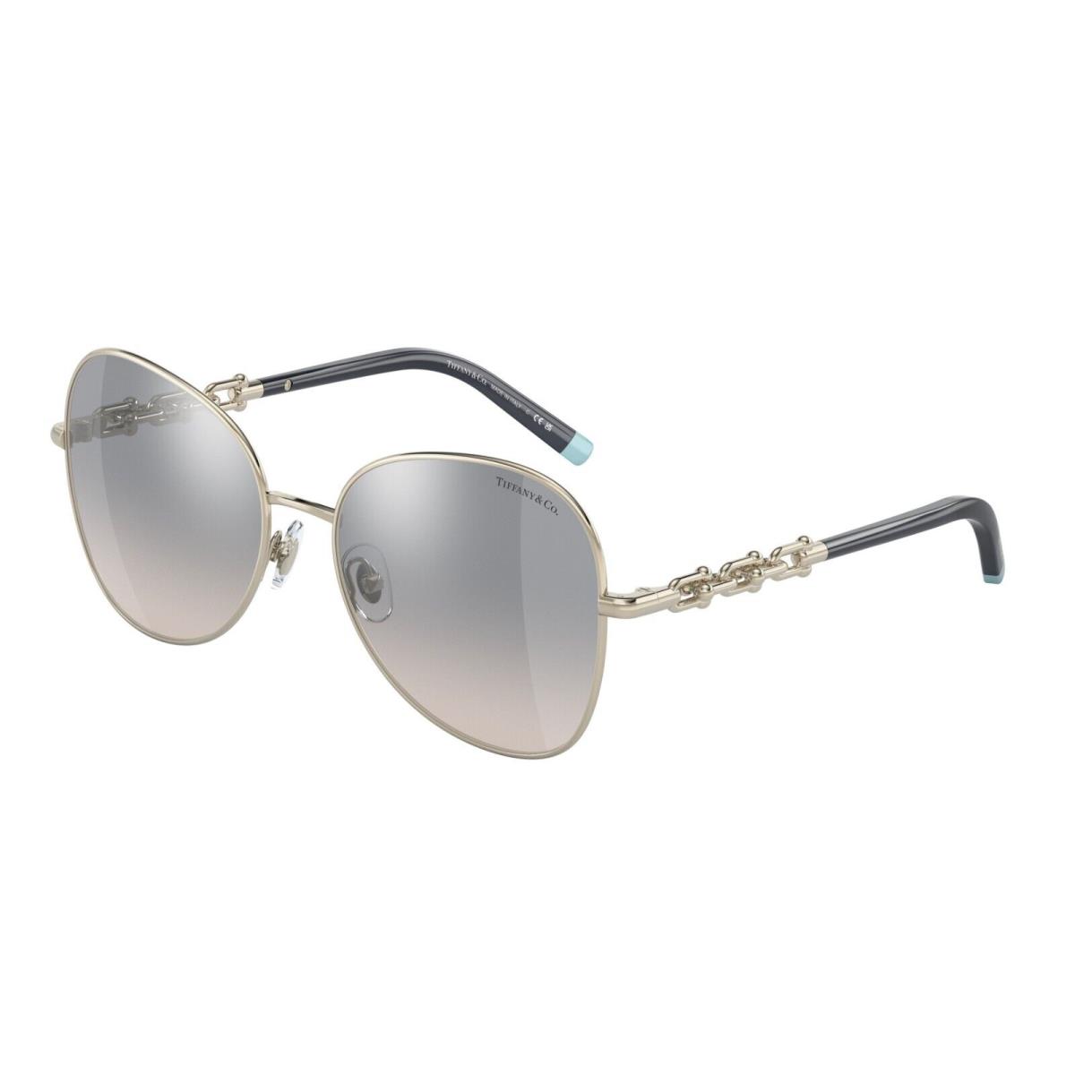 Tiffany TF 3086 Light Gold/blue Silver Mirrored 6179/1U Sunglasses