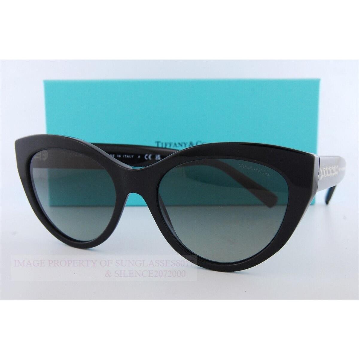 Tiffany Co. Sunglasses TF 4220 800171 Black/gradient Grey For Women