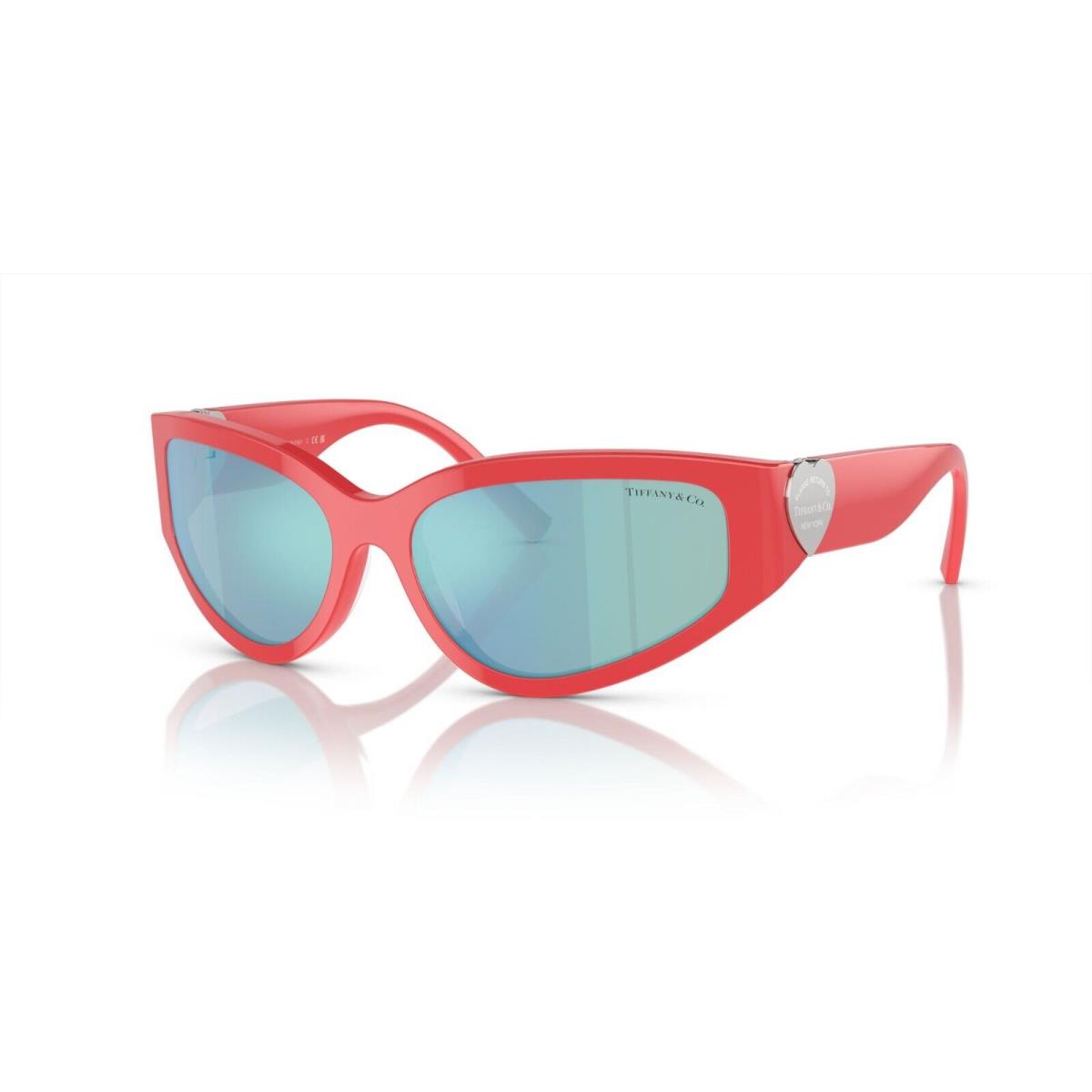 Tiffany TF 4217 Red/pink Blue Mirrored 8370/MA Sunglasses