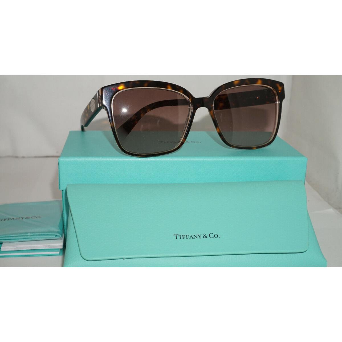 Tiffany CO Sunglasses Havana Brown Gradient TF4162 82879T 56 17 140