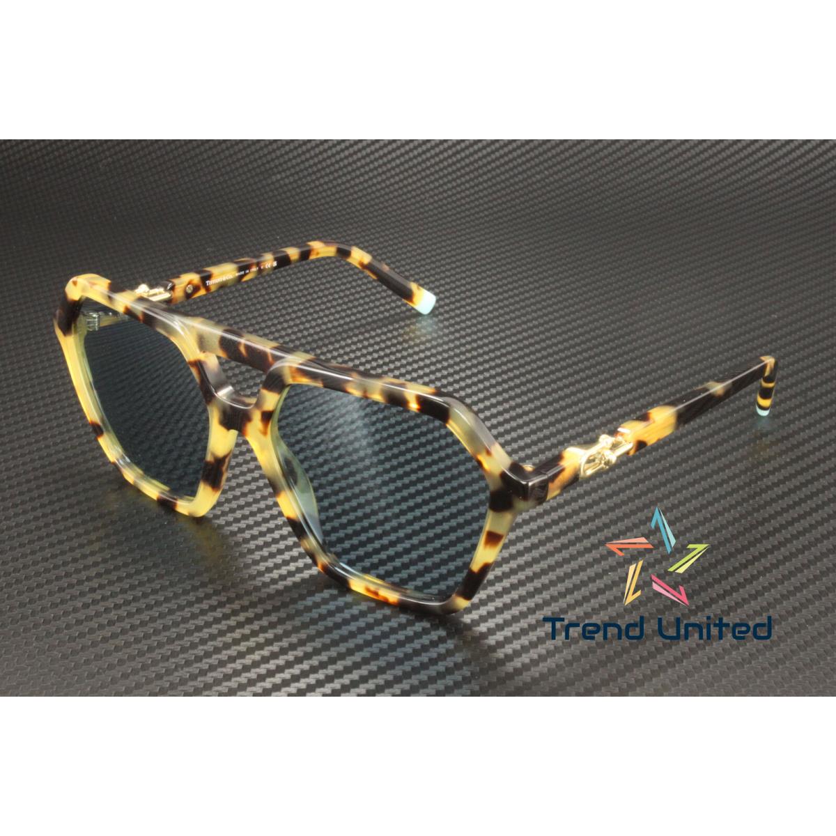 Tiffany TF4198 806480 Yellow Havana Blue 58 mm Women`s Sunglasses