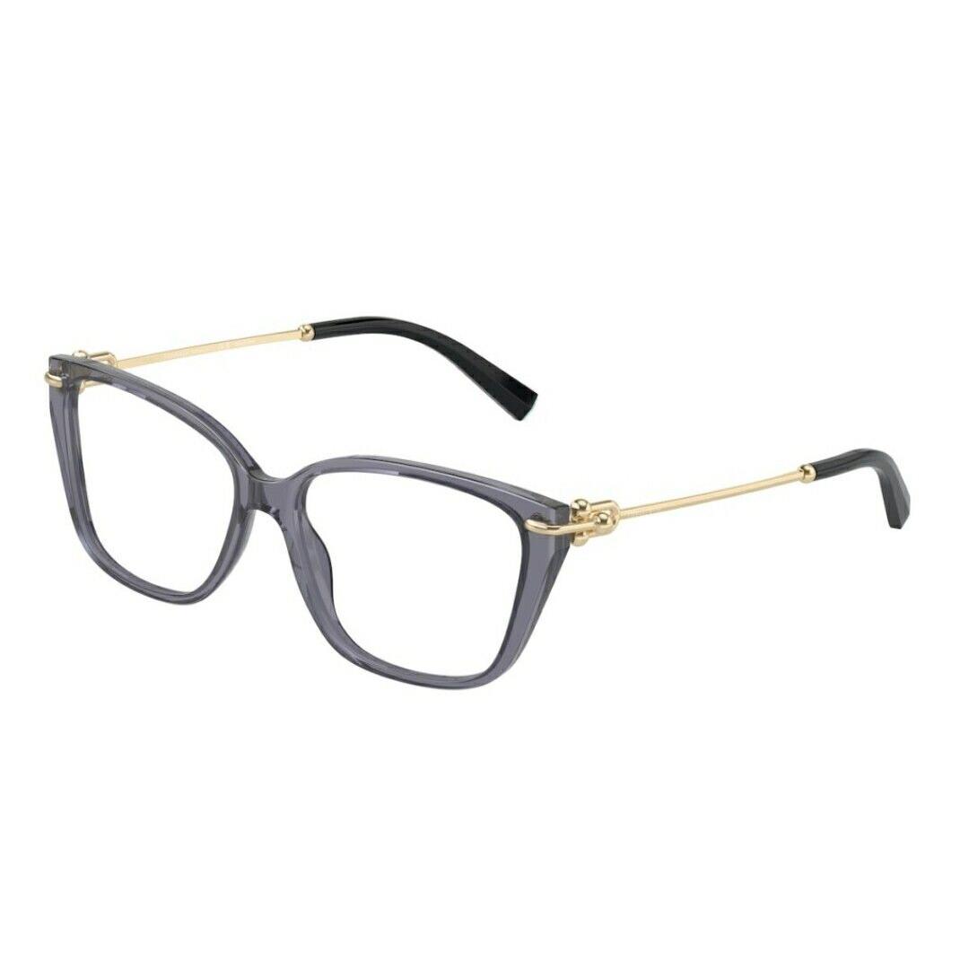 Tiffany TF 2248K 8405 Crystal Dark Violet Frames Demo Lens 53 mm Eyeglasses