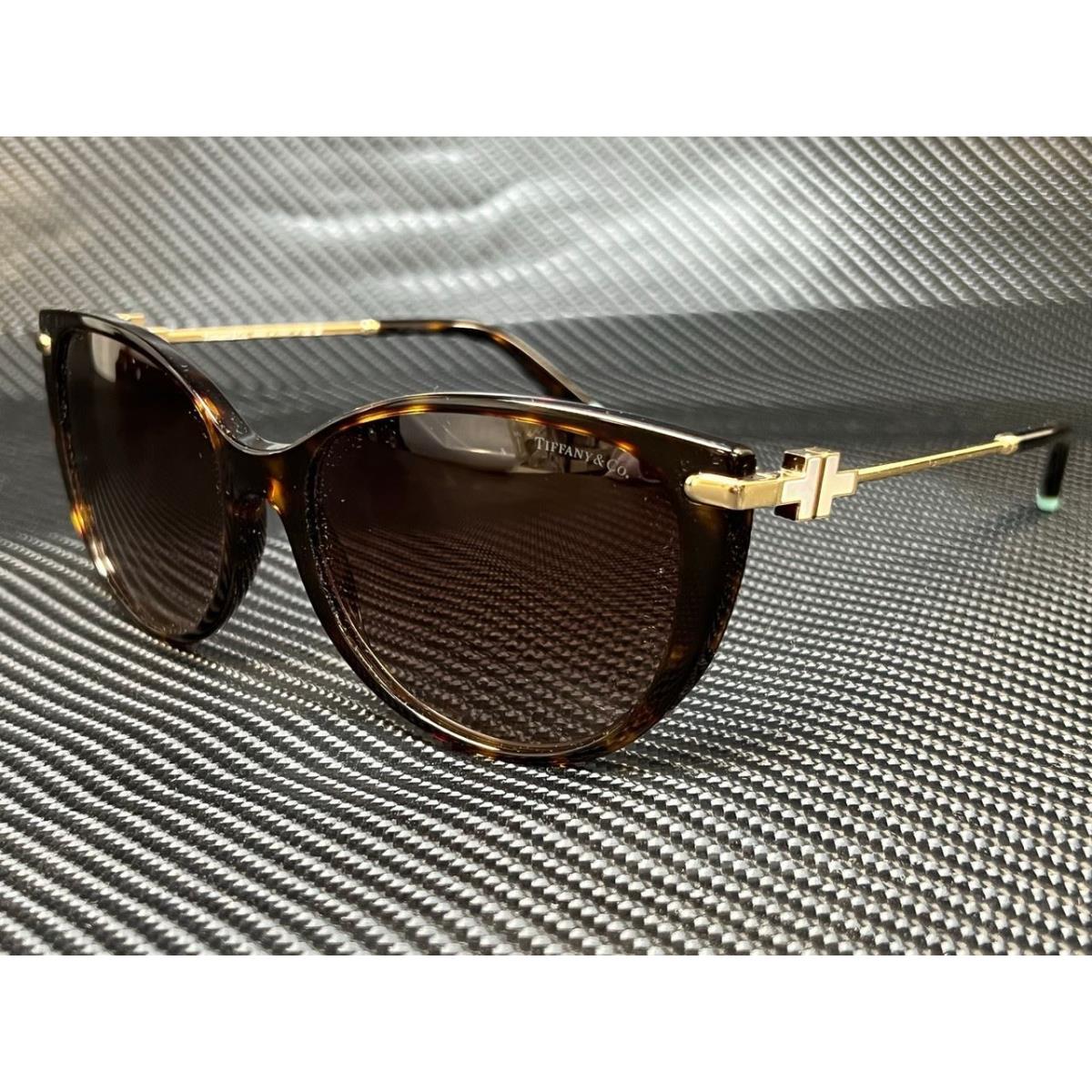 Tiffany Co. TF4178 80153B Havana Brown Gradient Women`s 57 mm Sunglasses