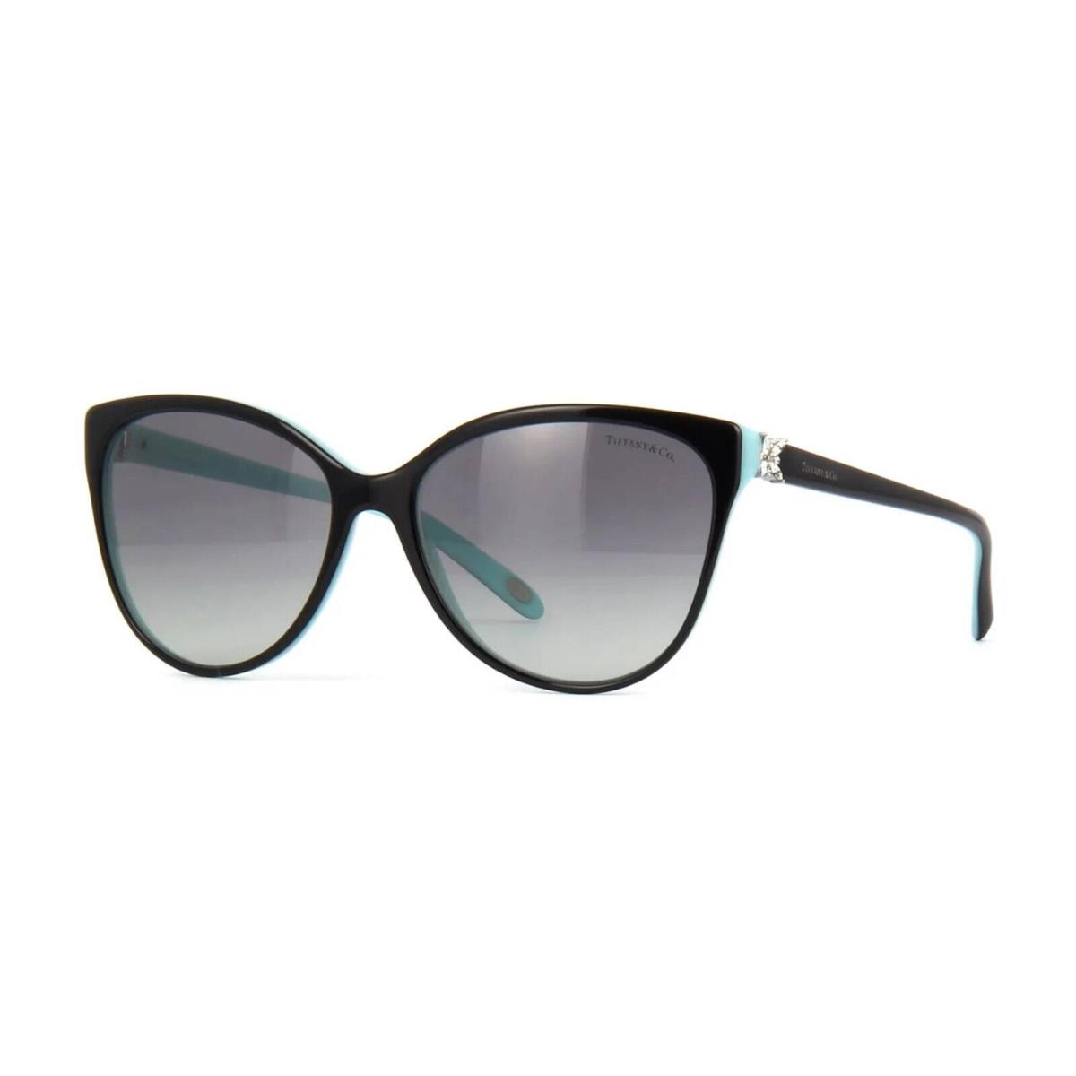 Tiffany Victoria TF 4089B Black Azure/grey Shaded 8055/3C Sunglasses