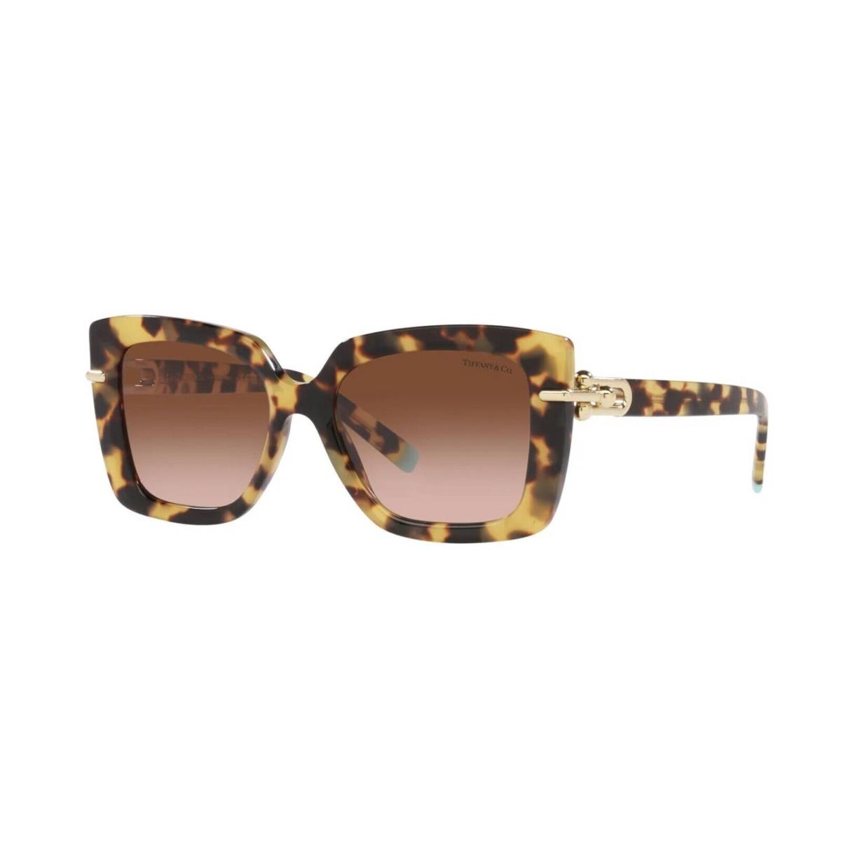 Tiffany TF 4199 Blonde Havana/brown Shaded 8064/3B Sunglasses