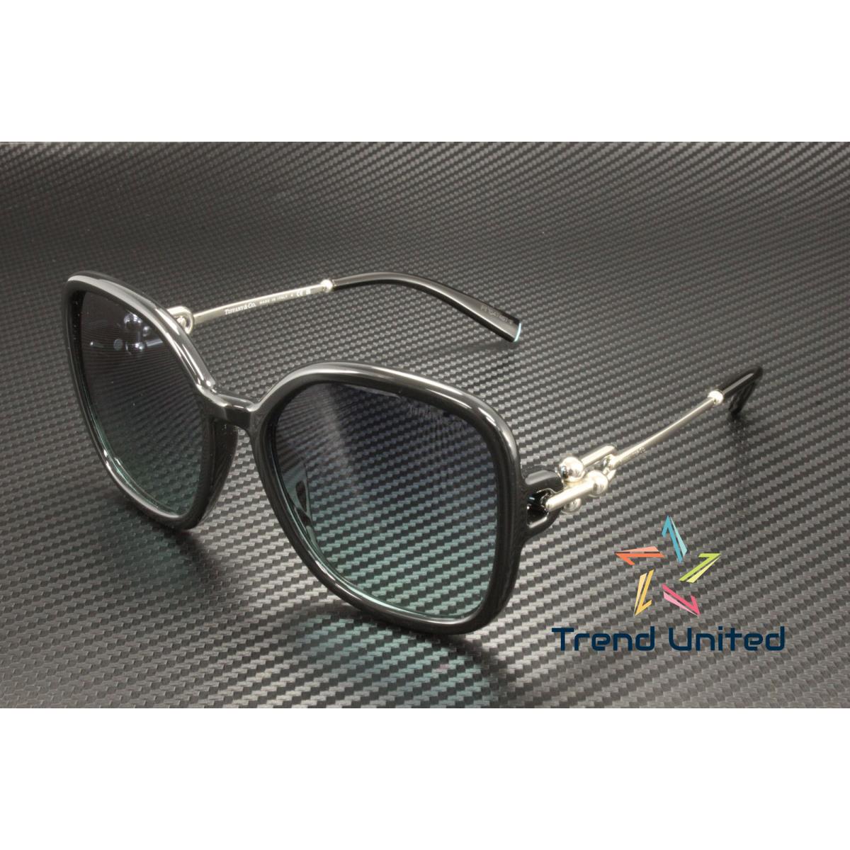 Tiffany Co. TF4202U 83429S Black Azure Gradient Blue 57 mm Women`s Sunglasses