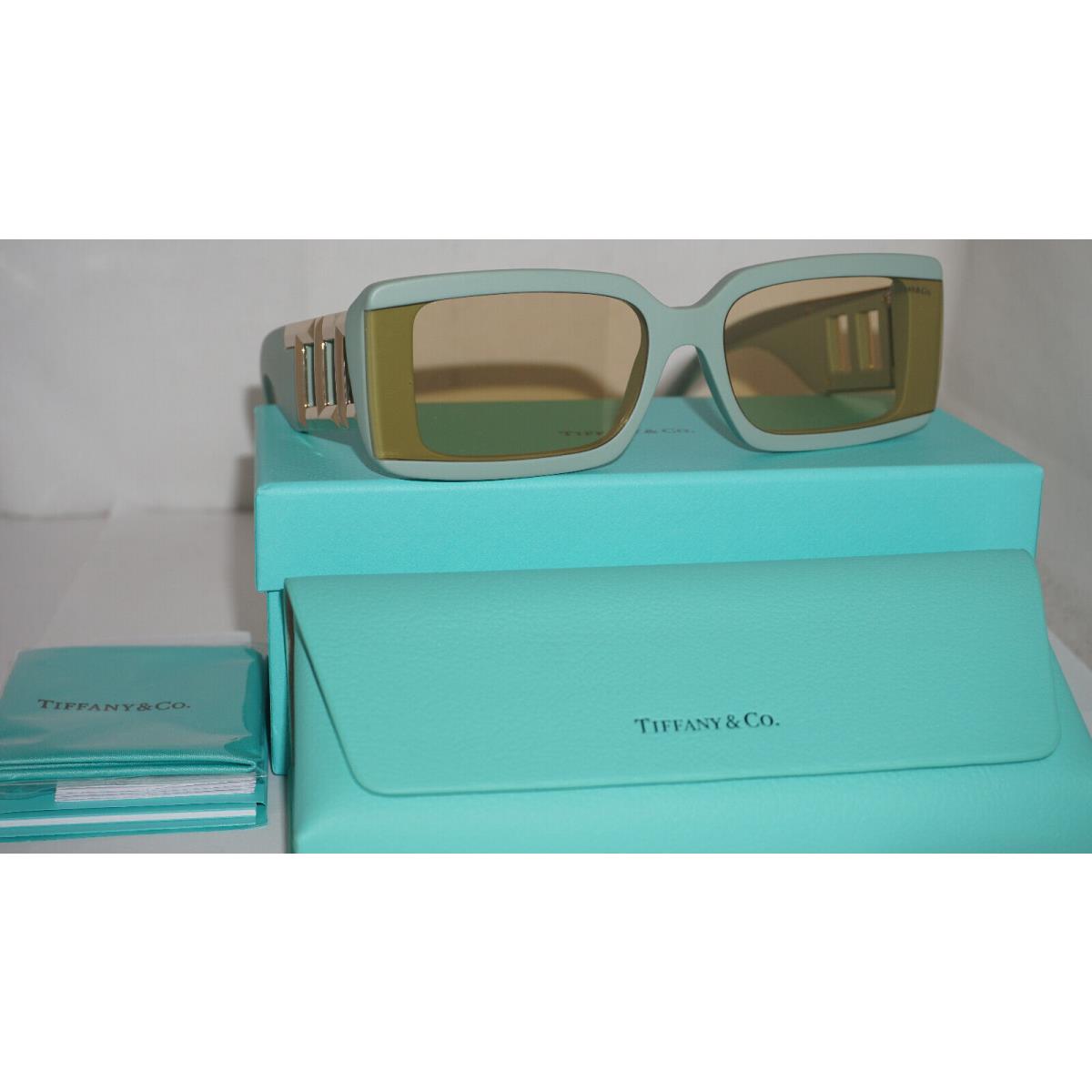 Tiffany CO Sunglasses Green Light Yellow TF4197 8365/8 62 17 140