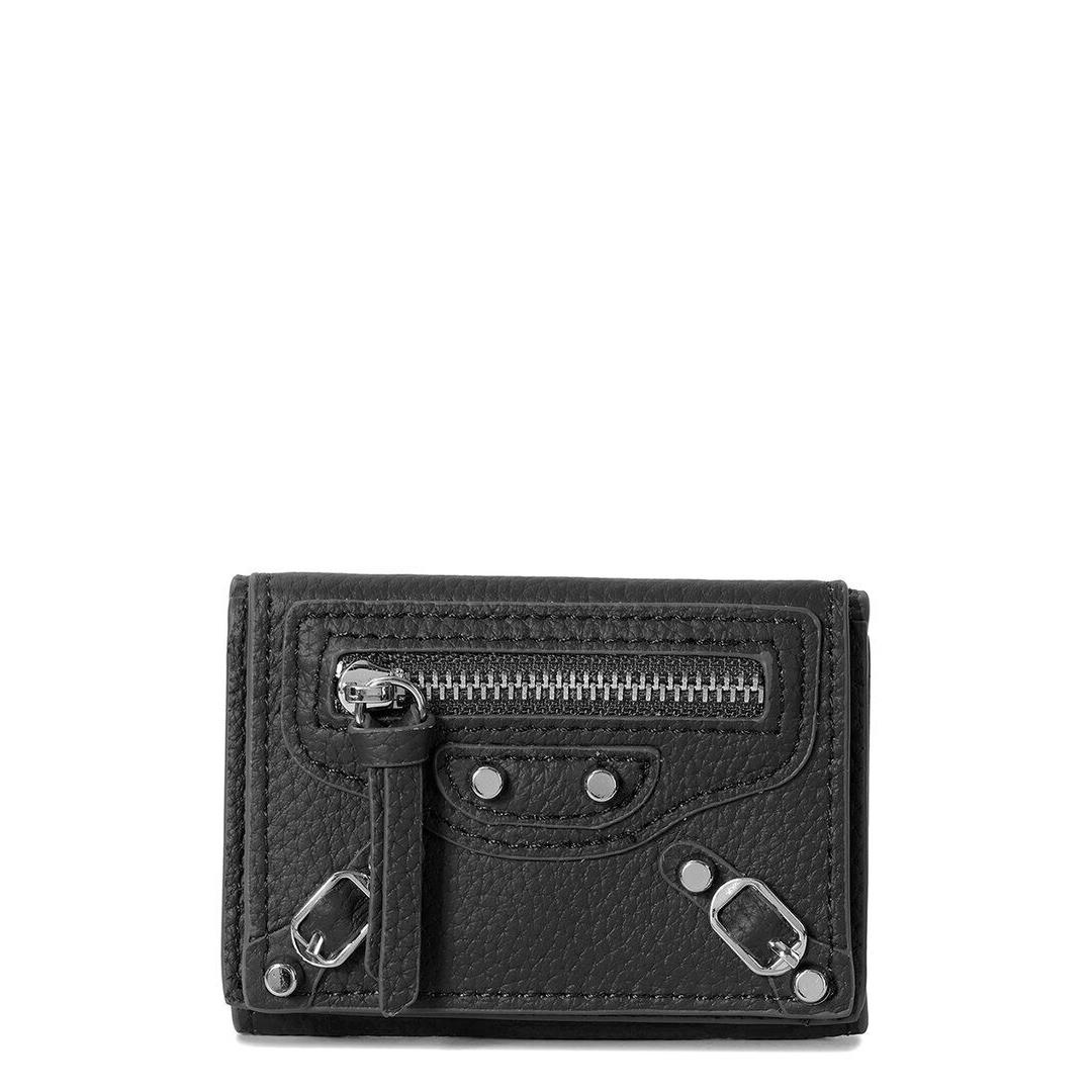 Tiffany Fred Paris Top-grain Leather Wallet Women`s Black