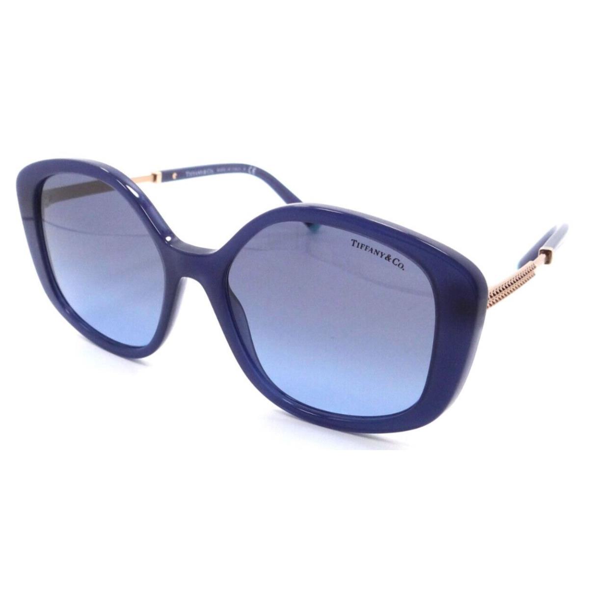 Tiffany Co Sunglasses TF 4192 83158F 54-17-145 Opal Blue / Blue Gradient Italy