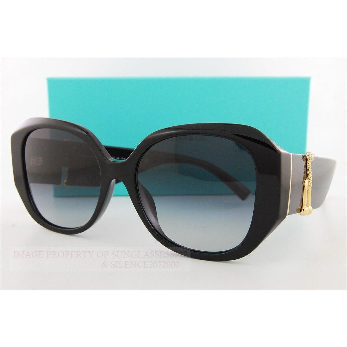 Tiffany Co. Sunglasses TF 4207BF 8001/3C Black/gray Gradient Women