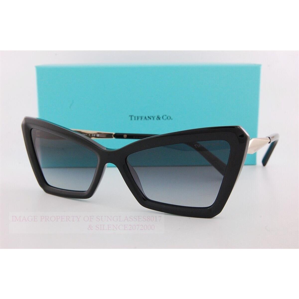 Tiffany Co. Sunglasses TF 4203 80013C Black/gradient Grey For Women