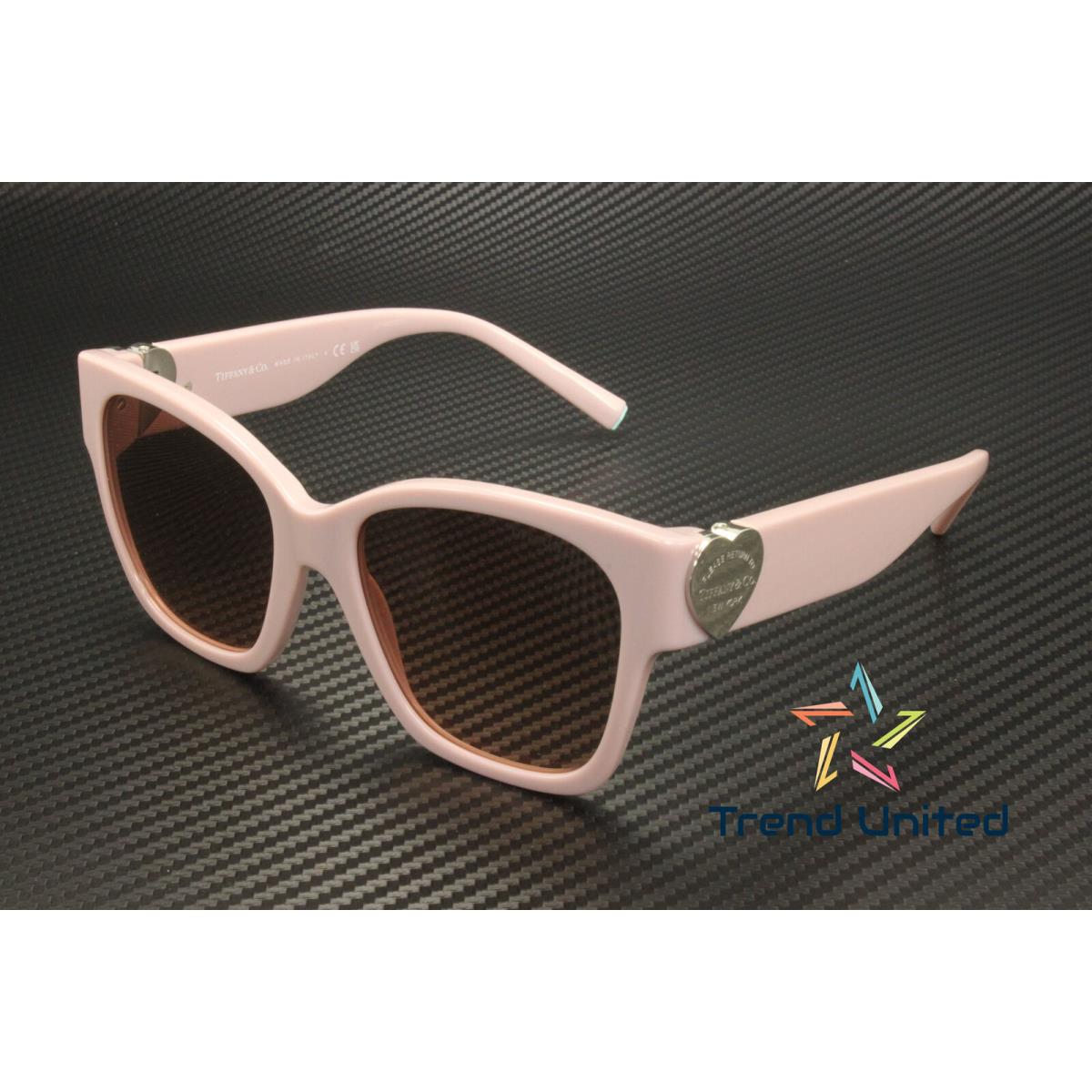 Tiffany TF4216 839313 Dusty Pink Pink Gradient Dark Brown 54mm Womens Sunglasses