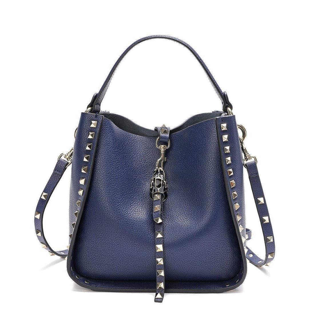 Tiffany Fred Paris Grain Leather Hobo Bag Women`s