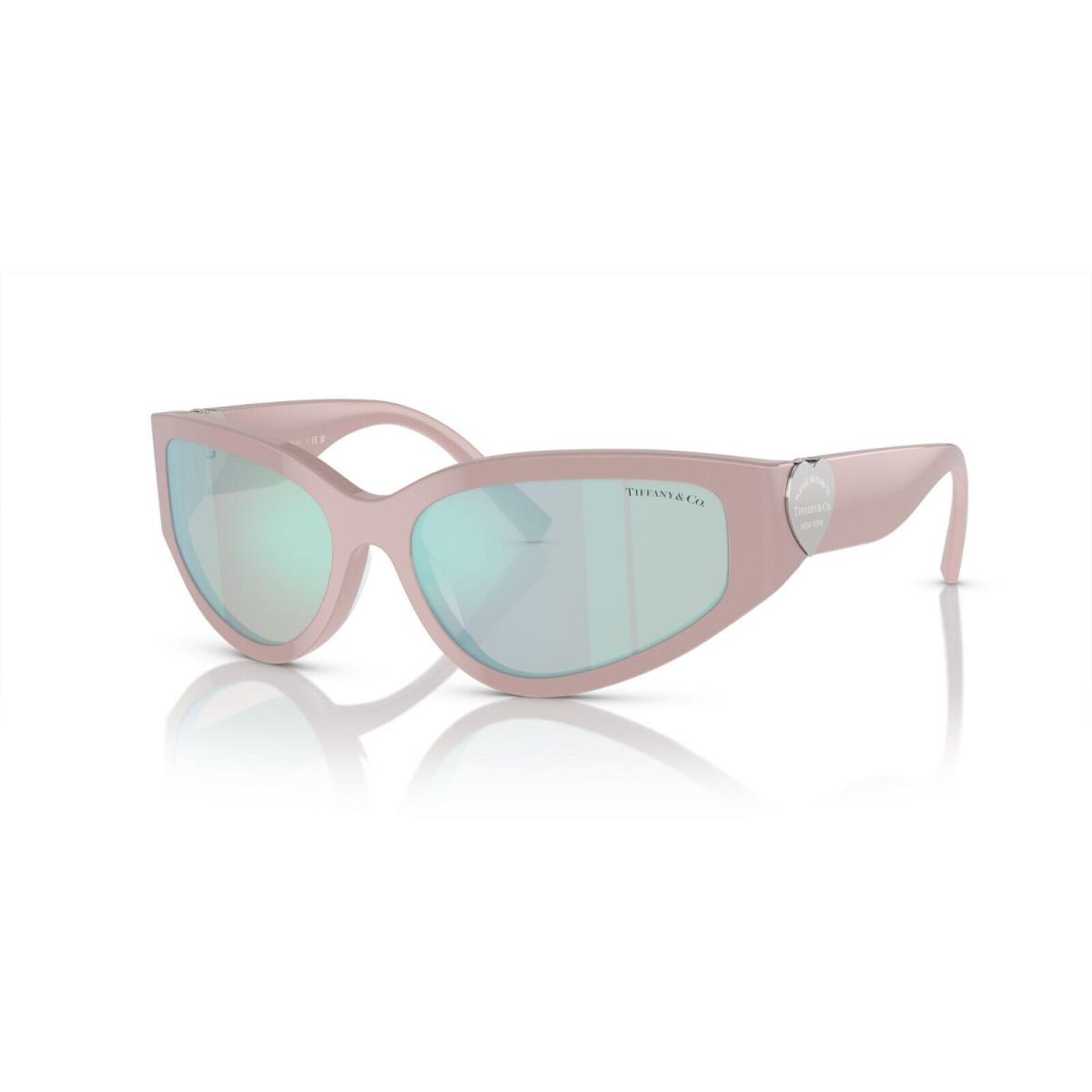 Tiffany TF 4217 Dusty Pink/light Brown Blue Mirrored 8393/MU Sunglasses