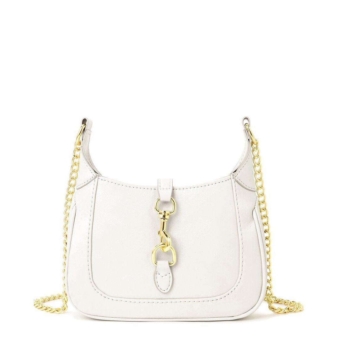 Tiffany Fred Paris Smooth Shoulder Bag Women`s White