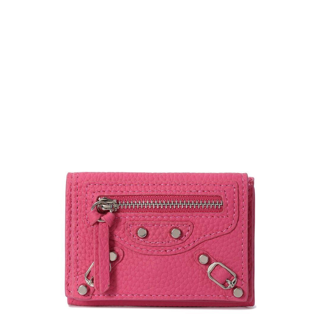 Tiffany Fred Paris Top-grain Leather Wallet Women`s Pink