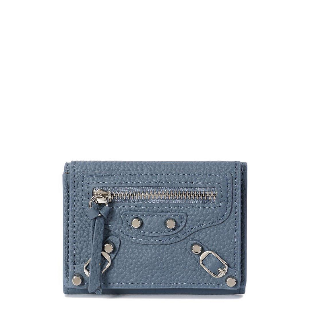 Tiffany Fred Paris Top-grain Leather Wallet Women`s Blue