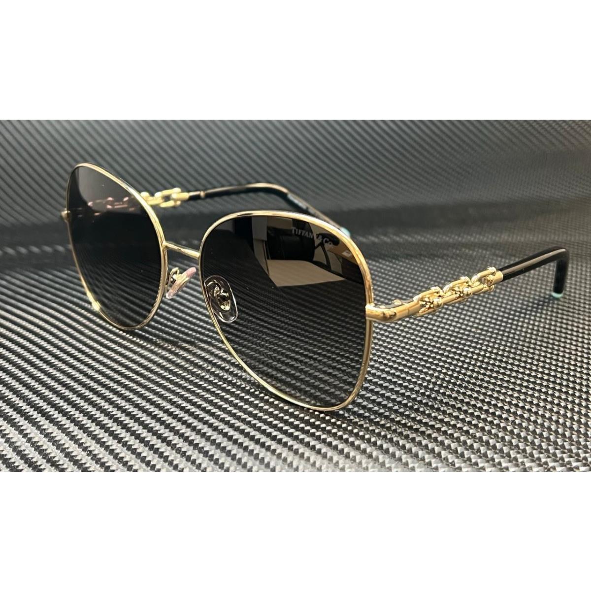 Tiffany Co. TF3086 61663C Gold Grey Gradient 57 mm Women`s Sunglasses