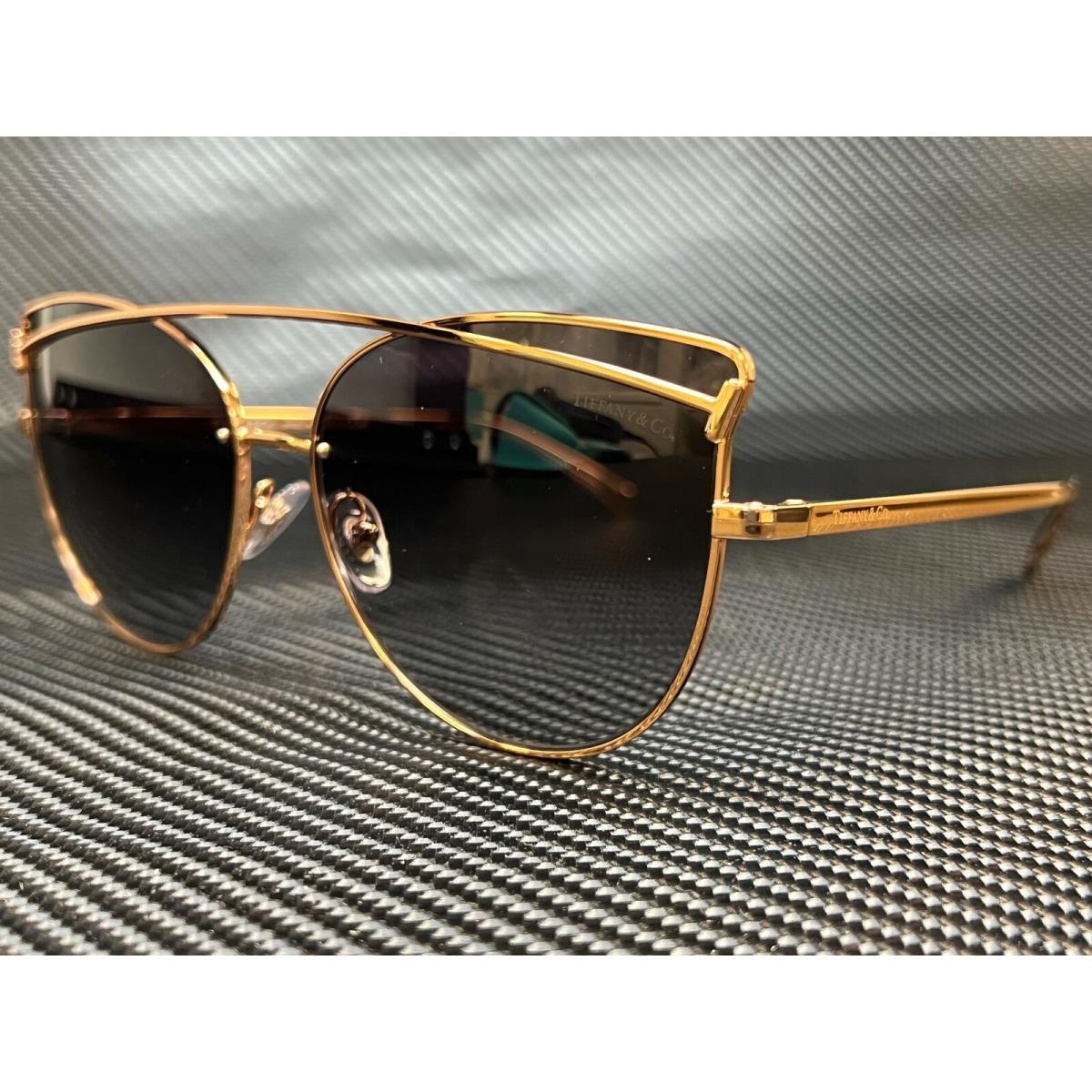 Tiffany TF3064 61053C Rubedo Gold Women`s Irregular Sunglasses 61 mm